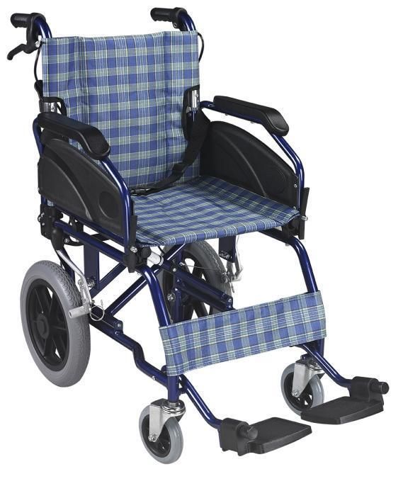 Hq 902L Aluminum Alloy Ultra- Lightweight Wheelchair Folding Wheelchair