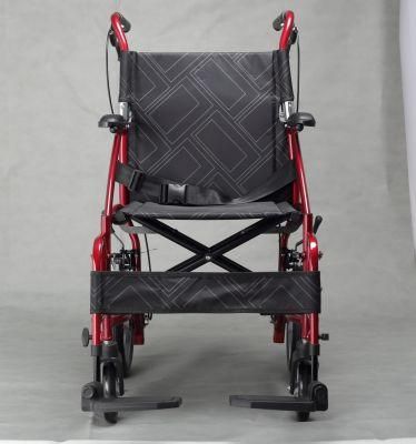 Medical Products High-Back Comfortable Folding Manual Wheelchair for The Elderly