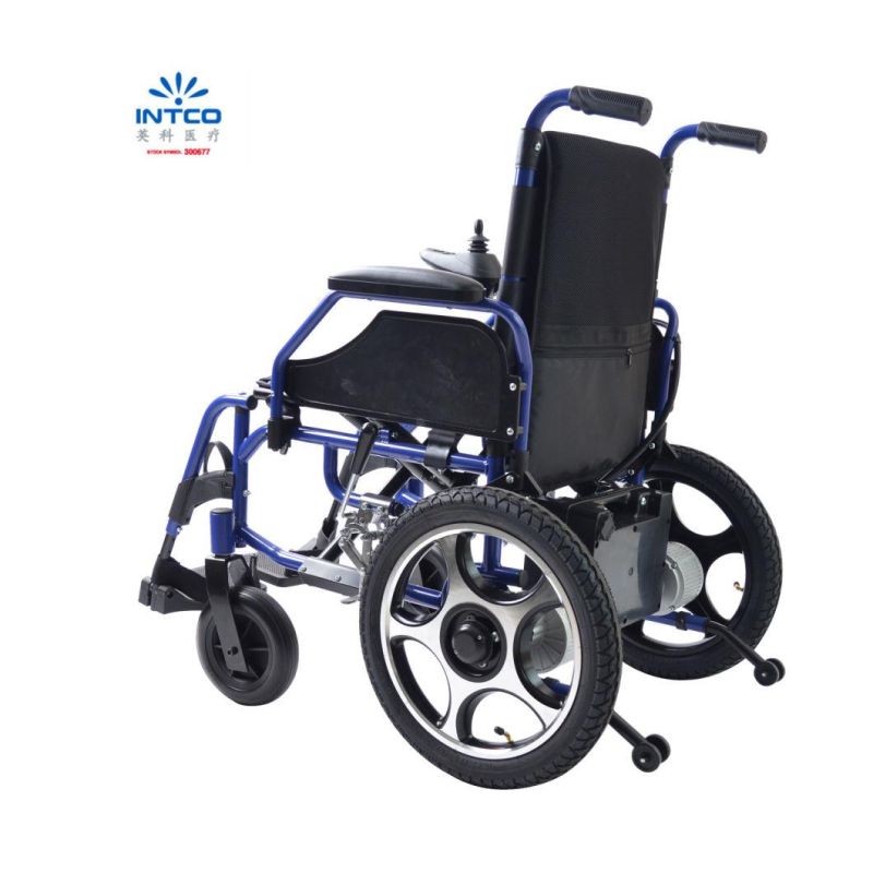 Aids Mobility Economic Mobility Folding Steel Electric Power Wheelchair