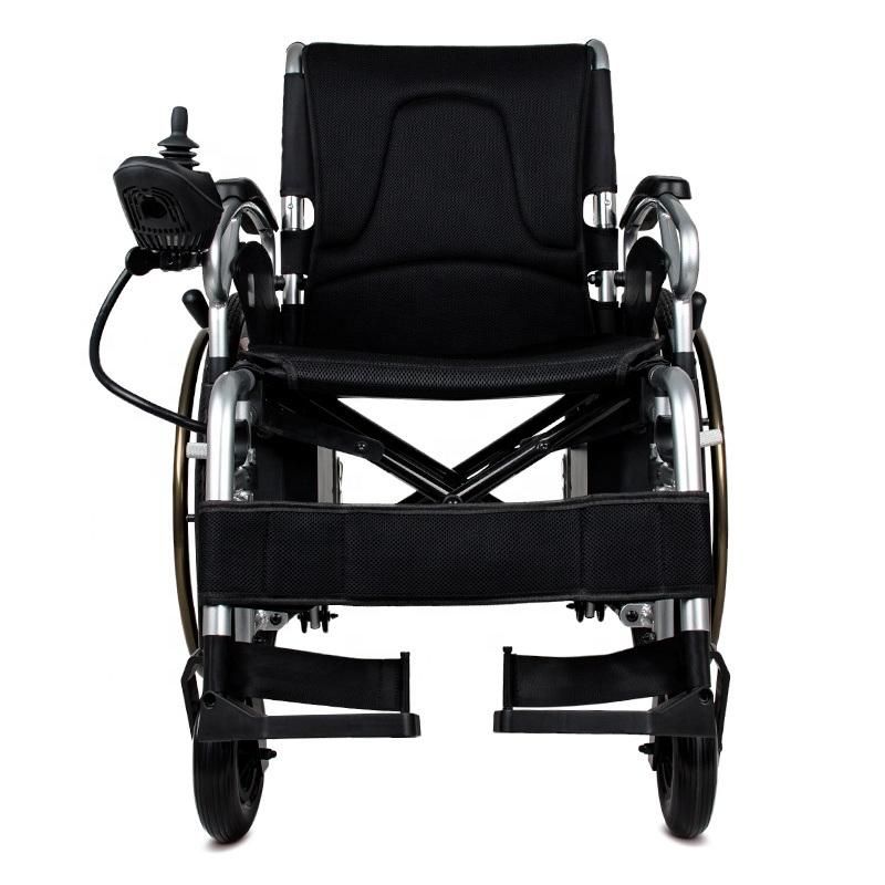 2022 Smart High Performance Tranist Foldable Aluminum Electric Power Motor Wheelchair