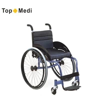 Topmedi 2022 Lightweight Leisure Sport Wheelchair for Disable People