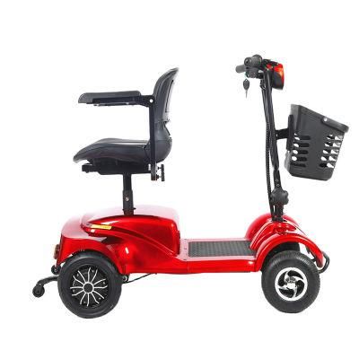 High Quality 4 Wheel Scooters Disabled Folding Mini Mobility Motorcycle Scooter with CE
