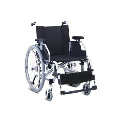 Aluminum Wheelchair with Ultra-Light Small Wheels for The Disabled