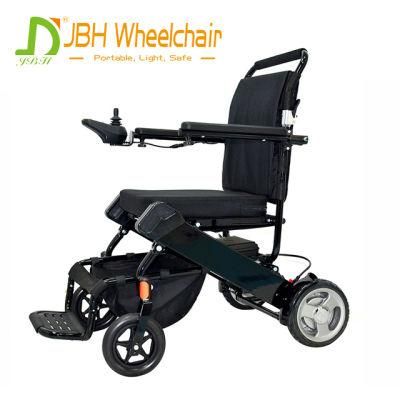 180W 10ah Extra Folding Power Electric Wheelchair FDA