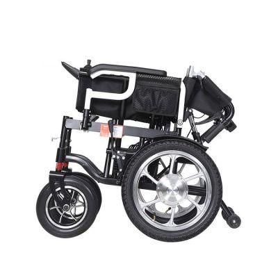 Simple Hot Selling Electric Travel Wheelchair for The Elderly Light Folding Electric Wheelchair