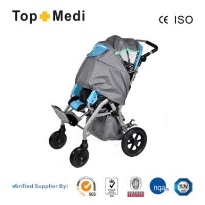 Topmedi Foldable Electric for Adults Cerebral Paralysis Wheelchair Children
