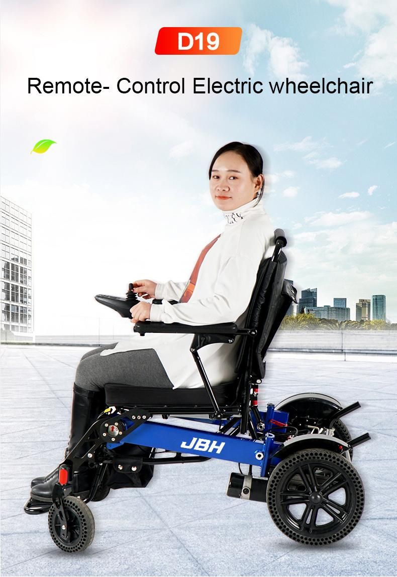 Folding Powered Electric Wheelchair for Travel