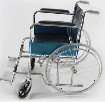 Aluminum 809 Wheel Chair Manual Wheelchair for Handicapped