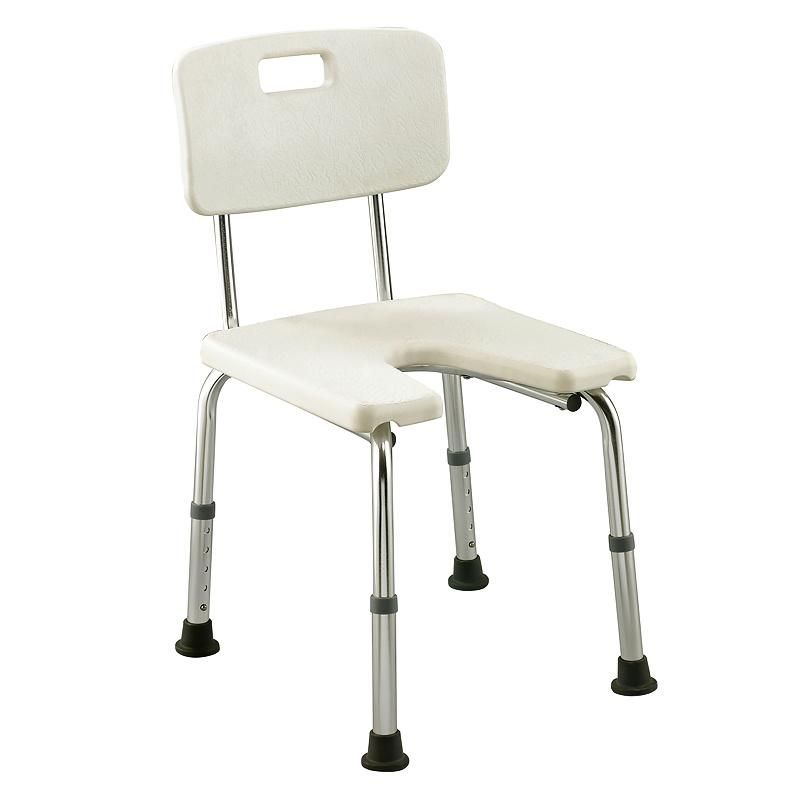 Hanqi Hq506L High Quality Shower Chair with Backrest for Bariatri Adults