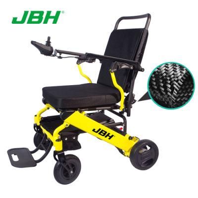 Ultra Light Carbon Fiber Electric Portable Wheelchair for The Disabled