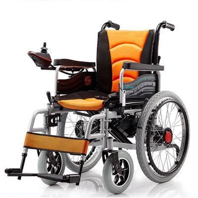 China Factory Supply Folding Motorized Power Electric Reclining Wheelchair