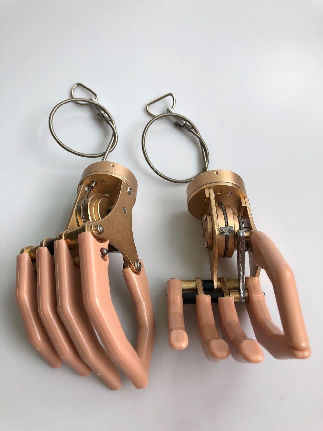 Cable Controlled Mechanical Hand with 5 Fingers