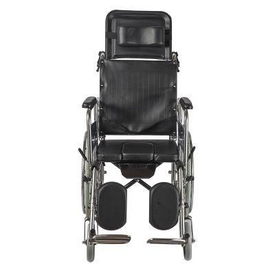 China Wholesaler Cheapest Multifunction Durable Folding Active Manual Sport Wheelchair with Detachable Wheel for Handicapped