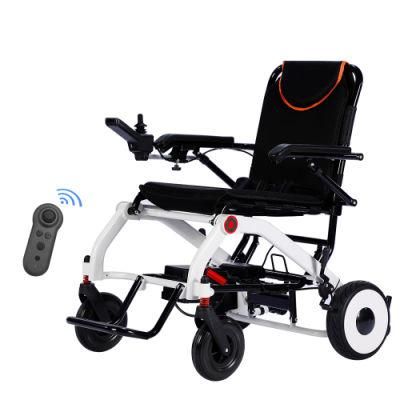 New Foldable Lithium Battery Aluminum Lightweight Power Electric Wheelchair