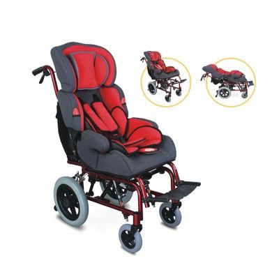 2022 Cheap Soft Cerebral Palsy Children Wheelchair