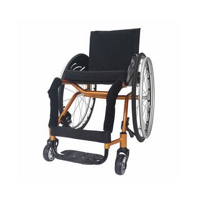 Fully Folding Aluminum Leisure Sport Wheelchair