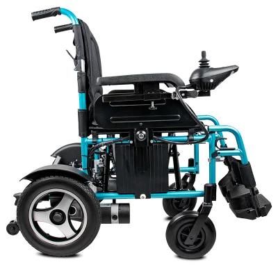 Accept OEM Motor Max Load 120kgs Stair Climbing Electric Wheelchair