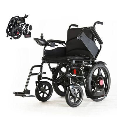 Electric Wheelchair with Quickly Detachable Battery Box for Handicapped