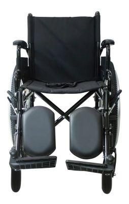 Steel Foldable Silla De Ruedas Manual Heavy Duty Wheelchair