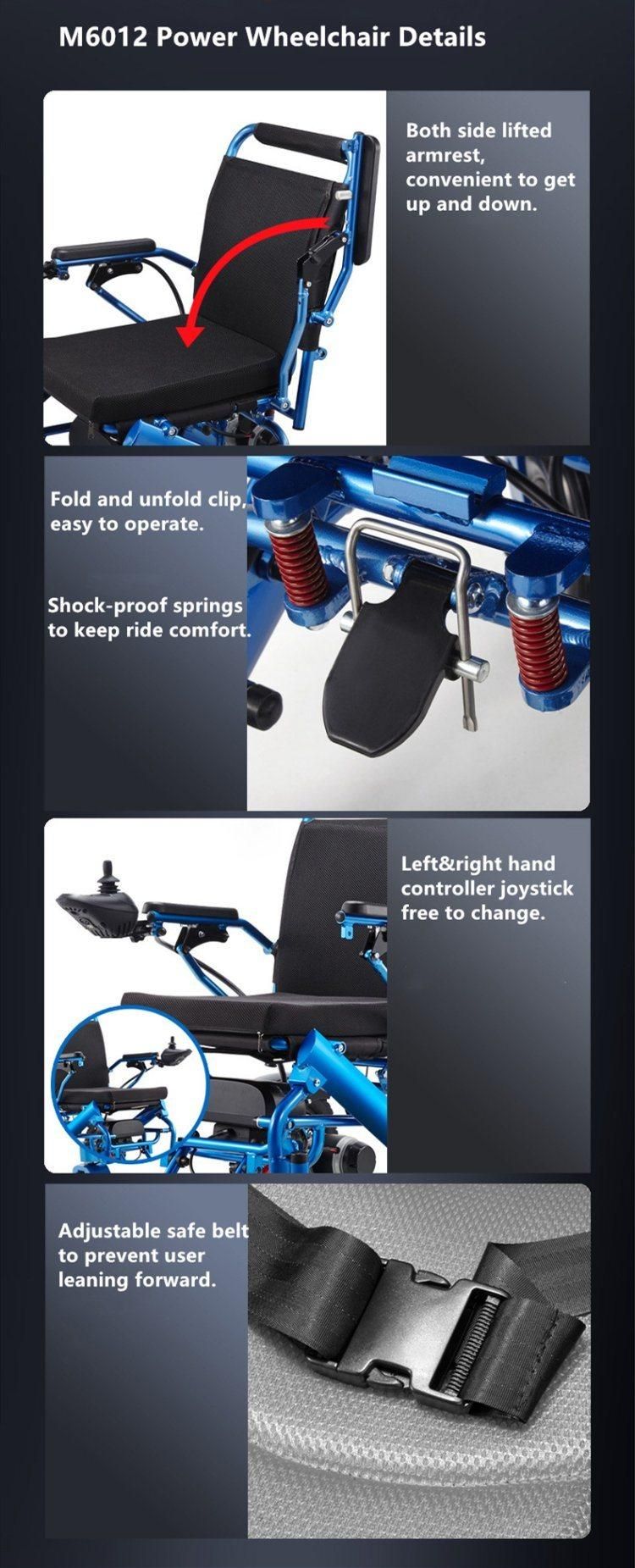 Light Folding Transport Smart Electric Wheelchair