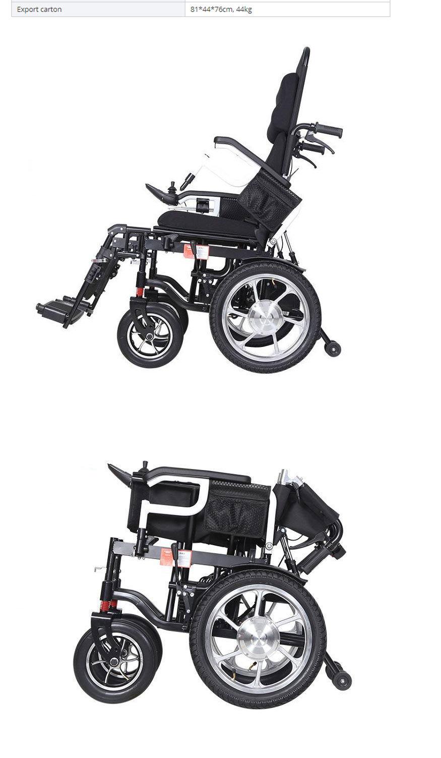 Hot Selling Electric Travel Wheelchair for The Elderly Light Folding Electric Wheelchair