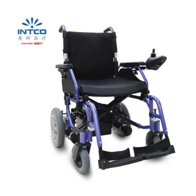 Steel Folable Standard Electric Power Wheelchair with Various Sizes