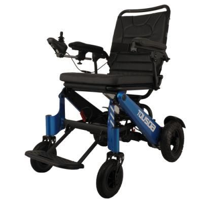 CE Certificate Automatic Folding Aluminum Frame Newest Electric Power Wheelchair
