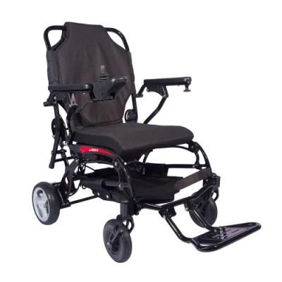 CE &amp; FDA Aluminum Alloy Light Folding Electric Power Wheelchair for The Elderly