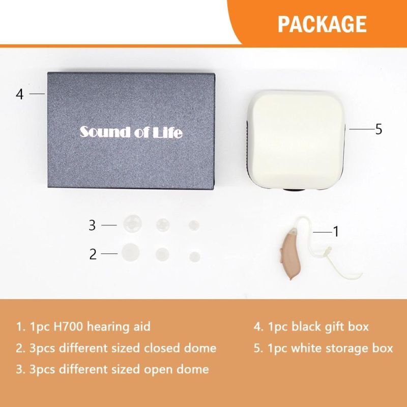 Customized Ear Sound Emplifie Programmable Aids Hearing Aid Audiphones