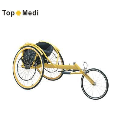 2022 Topmedi Manual Sport Racing Wheelchair for Disabled Speed King