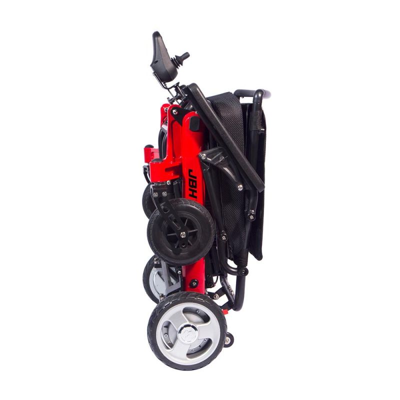 CE Certificate Folding Power Wheelchair Electric Wheelchair with Solid Tires