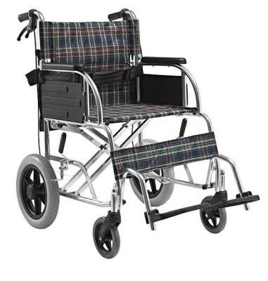Fix Armrest&Footrest Lightweight Aluminum Wheelchair
