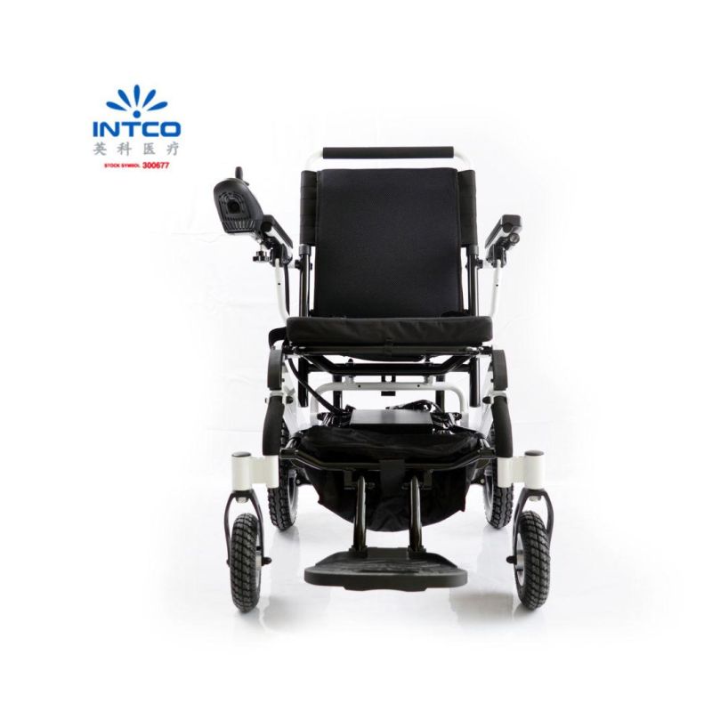 Lightweight Motrized Folding Handicapped Power Electric Wheelchair