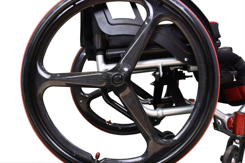 Portable Folding Travel Aluminum Alloy Manual Lightweight Wheelchair