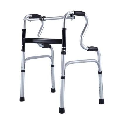Aluminum Lightweight Foldable Walker Frame Walking Aid Rollator