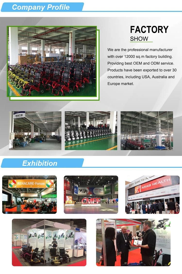 China Factory Supplying Standing up Powered Electric Wheelchair