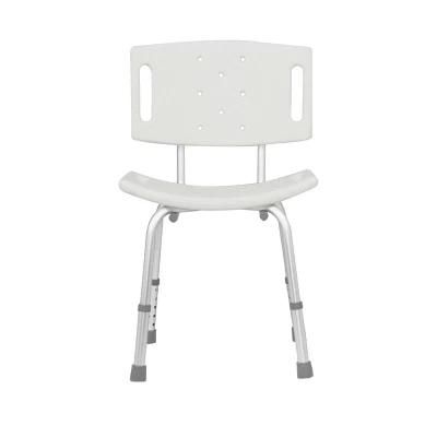 Mn-Xzy001 Manual Adjustable Medical Aluminum Disabled Bathroom Chair