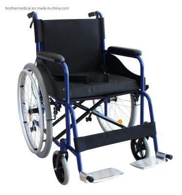 China Best Seller Cheapest Foldable Manual Wheelchair for Disabled