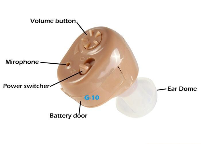 Volume Adjust Earsmate Hearing Aid Amplifier with Noise Reduction for Hearing Loss