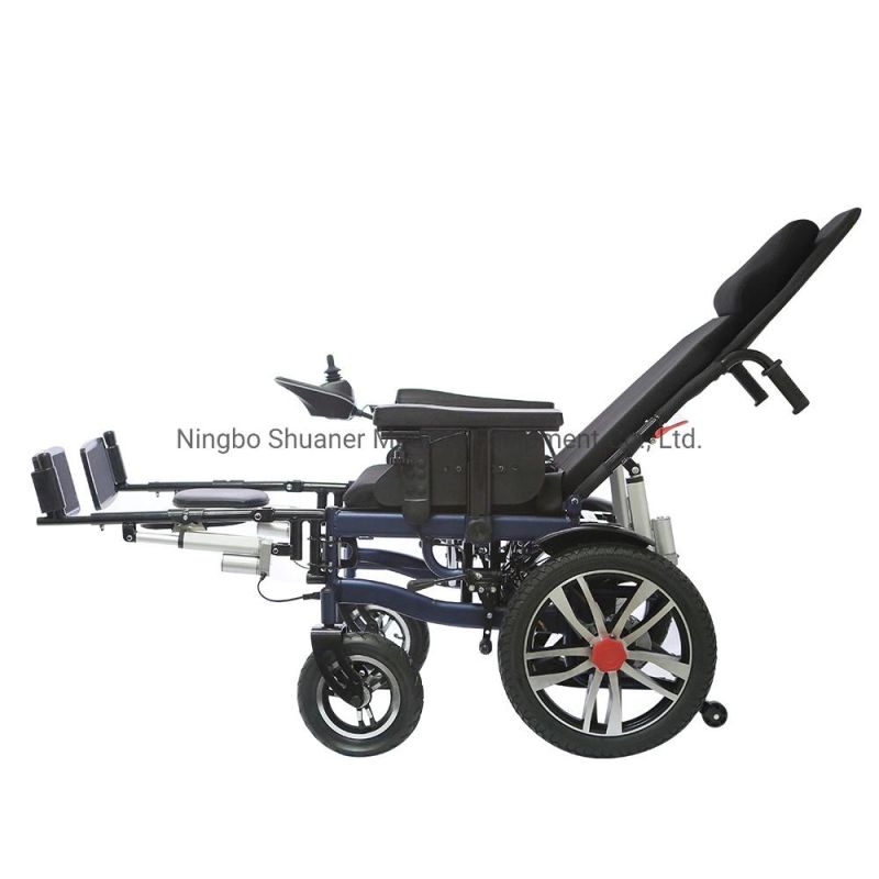 N-40d Hospital Handicapped Lightweight Folding Electric Power Wheelchair for Disabled People