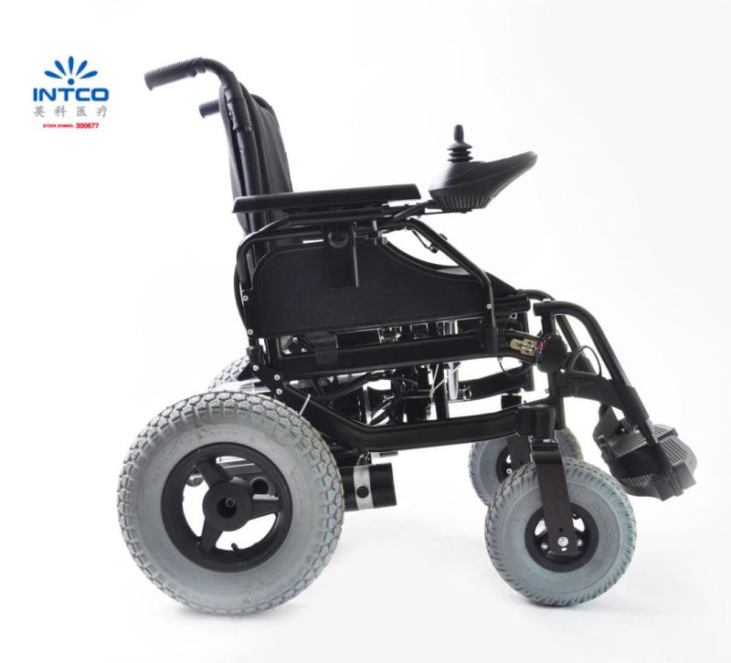 Medical Products Folding Electric Wheelchair Adapted to Various Roads