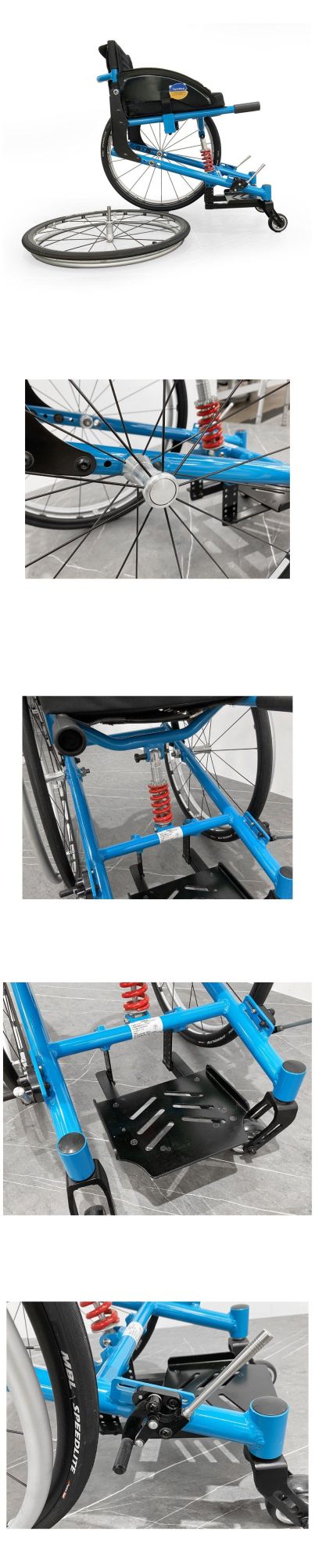 Leisure Active Wheelchair Outdoor Sport Manual Wheelchair Tls730lqf10-36