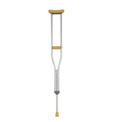 Lightweight Aluminum Height Adjustable Forearm Cane Durable Walking Crutch