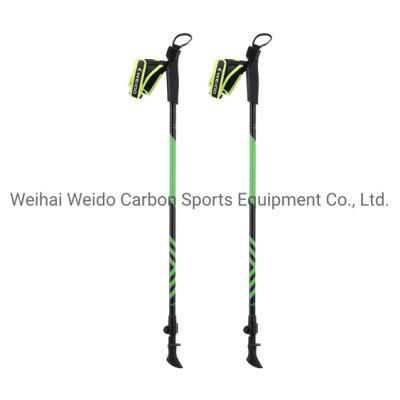 OEM Factory Customized Hiking Stick 6061 Aluminum Nordic Walking Pole