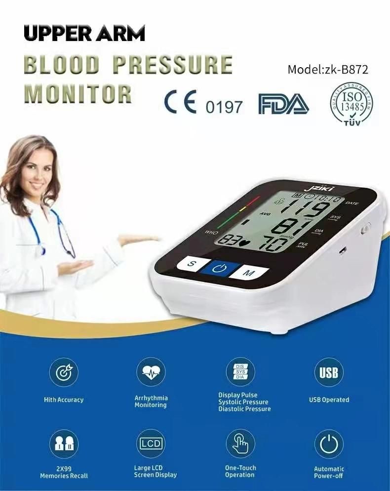 2022 New CE/FDA Sphygmomanometer 4G/LTE Automatic Tensiometre Electric Digital Automatic Electronic Digital Upper Arm Blood Pressure Monitor