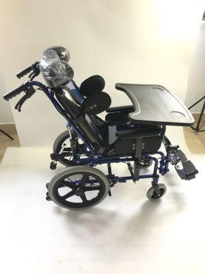 Manufacturer Manual Detachable Arm Rest Foot Plate Cerebral Palsy Wheelchair