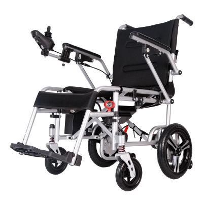 Lightweight Foldable Electric Wheelchair Aluminium Alloy