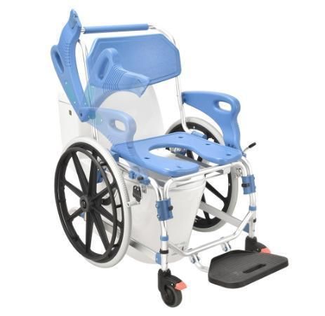 Commode Chair Toilet Portable Folding Commode Wheelchair Shower Disable Chairs