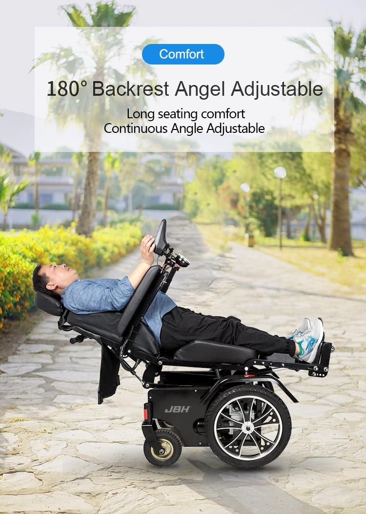 High Quality Stand up Down Handicapped Rehabilitation Therapy Supplies Electric Wheelchair