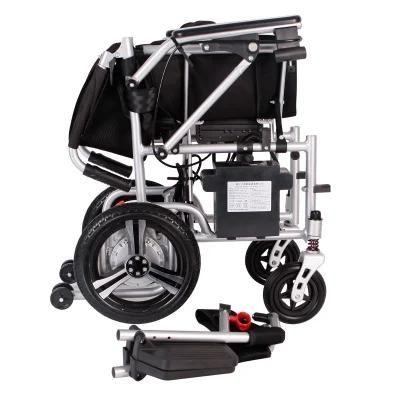 New Folding Structure Design Light Weight Aluminum Electric Wheelchair